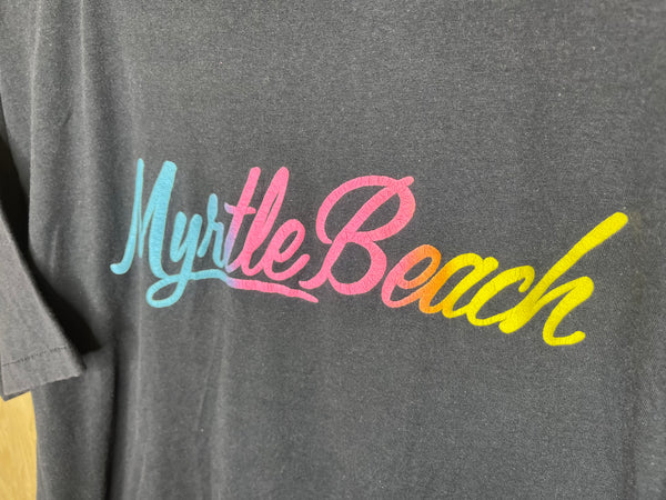 1980’s Myrtle Beach “Rainbow Script” - XL