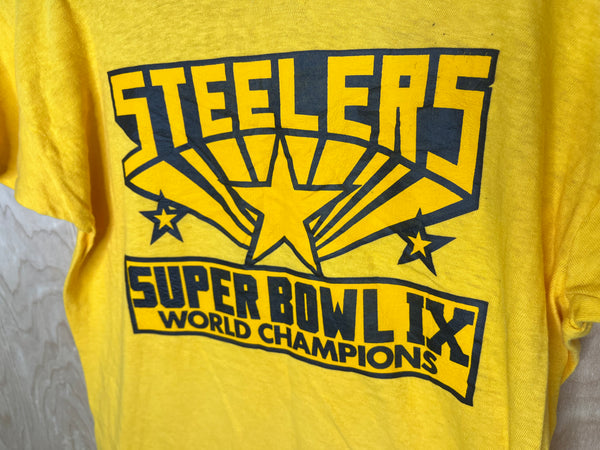 1975 Pittsburgh Steelers “Super Bowl IX World Champions” - Large