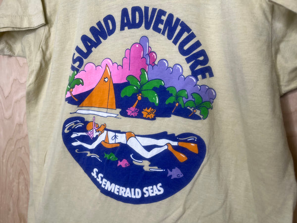 1980’s S.S. Emerald Seas Bahamas “Island Adventures” - Large