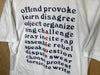 1990’s ACLU Greater Pittsburgh Chapter “Words” - XL