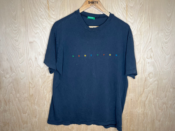 1990’s United Colors Of Benetton “Rainbow Spellout” - Large