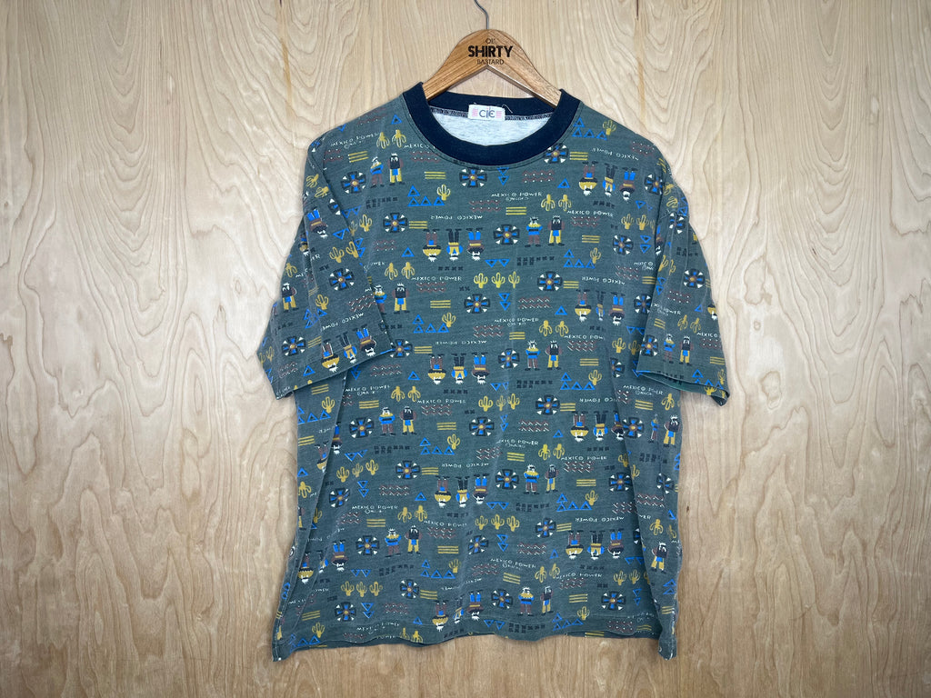 1990’s Mexico Power “All Over Pattern” - Large