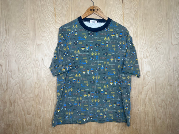 1990’s Mexico Power “All Over Pattern” - Large