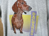 1990 Dachshund “Side Profile” - XL