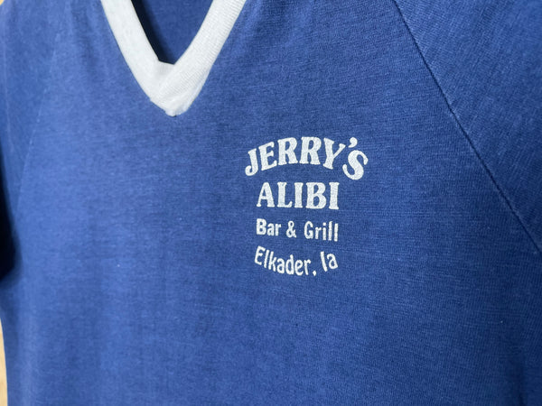 1980’s Jerry’s Alibi Bar & Grill “Elkader, Iowa” - Large