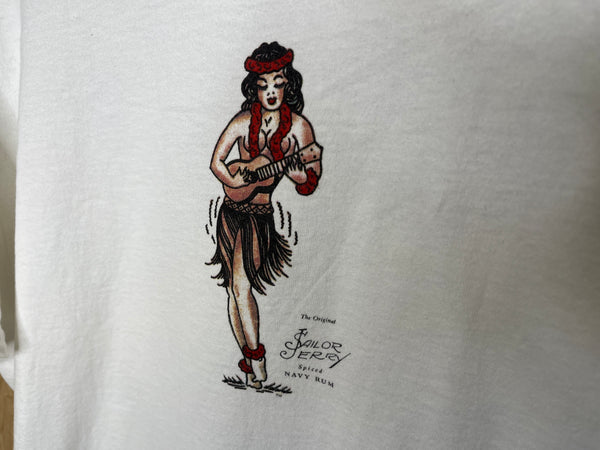 1990’s Sailor Jerry Spiced Rum “Hula Girl” - XL