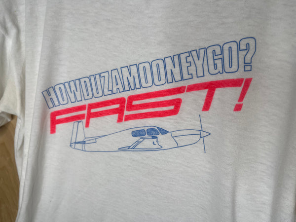 1980’s Mooney Aircraft “Howduzamooneygo?” - Large