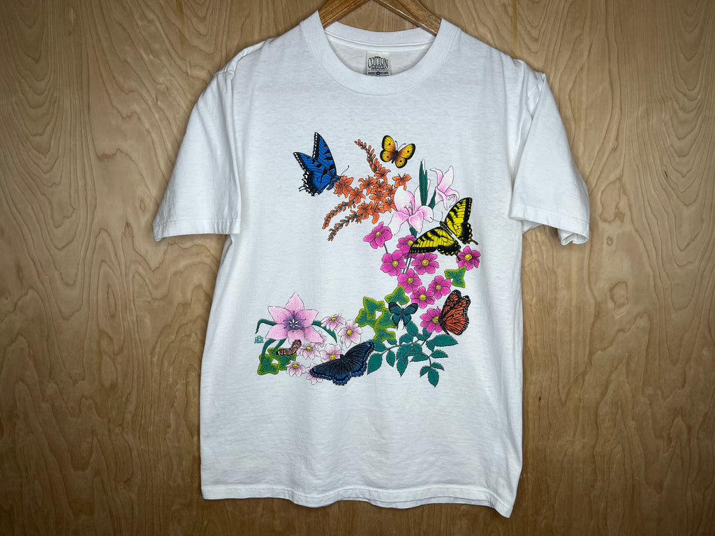 1990’s Flowers & Butterflies - Medium