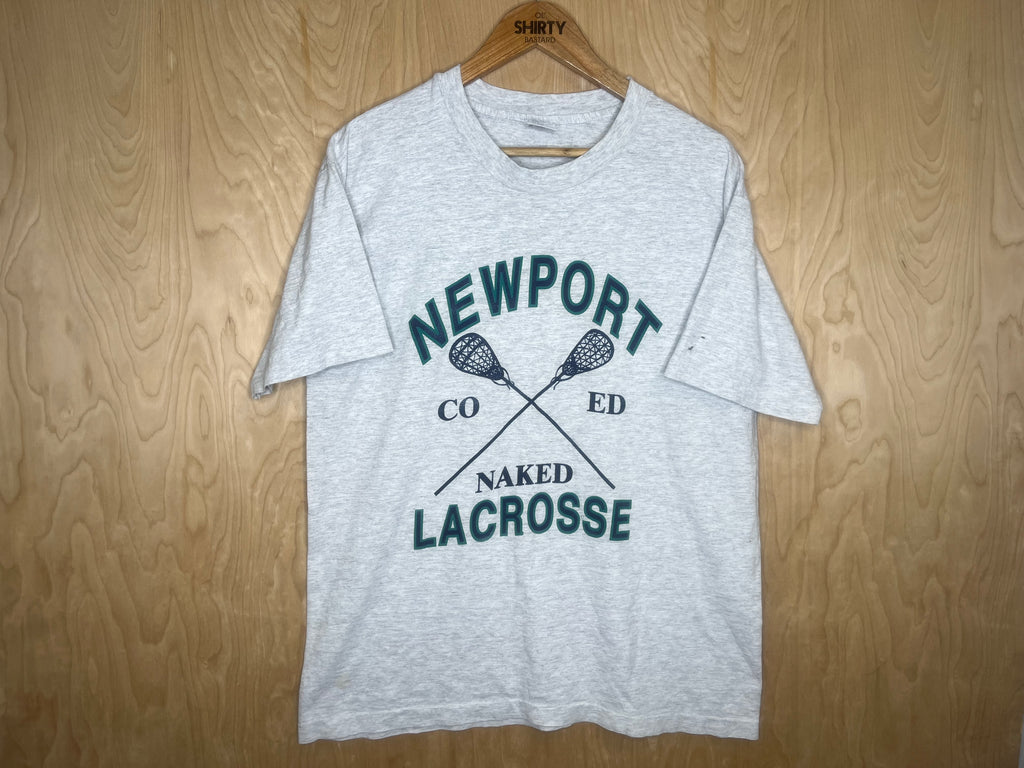 1990’s Coed Naked “Newport Lacrosse” - Large
