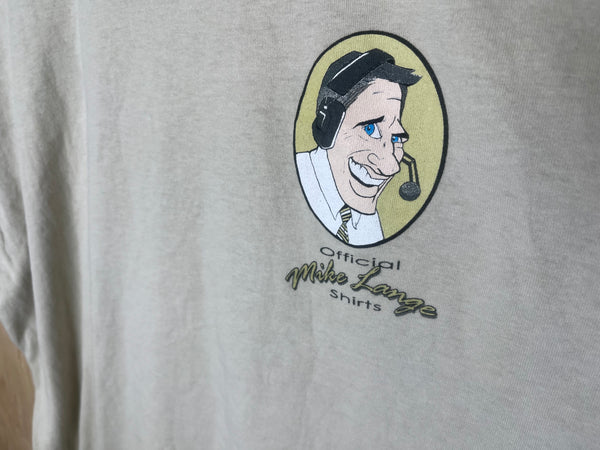 2010’s Official Mike Lange Shirts “Smiling Like A Butcher’s Dog” - Large
