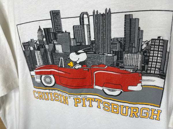 1980’s Peanuts Snoopy “Crusin’ Pittsburgh” - 2XL