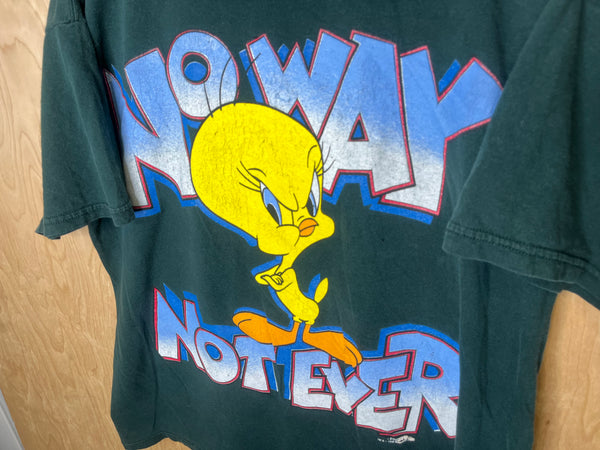 1996 Looney Tunes Tweety Bird “No Way Not Ever” - Large