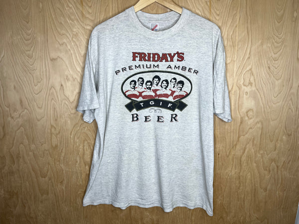 1990’s TGI Friday’s Premium Amber Ale “Brew Crew” - XL