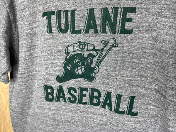 1970’s Tulane Baseball “Green Wave” - XL