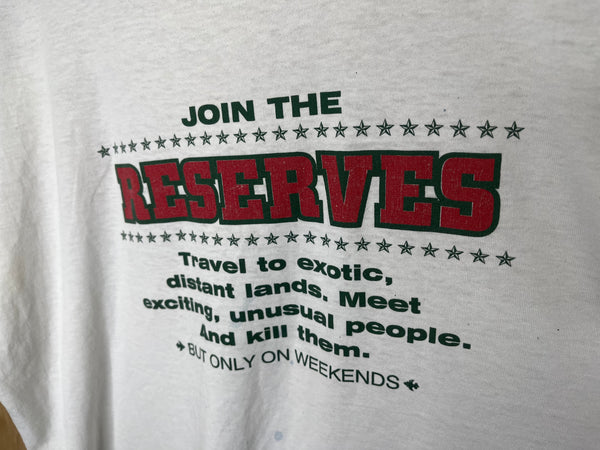 1990’s U.S. Army Reserves “Only On Weekends” - XL