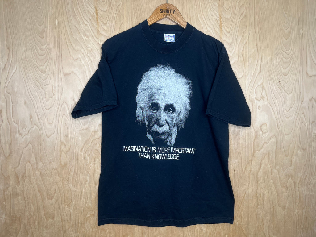 1990’s Albert Einstein “Imagination Is More Important Than Knowledge” - Large