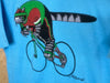 1980’s B.Kliban Crazy Shirts “Team Friske Cat Cycling” - Medium