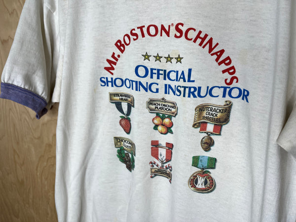 1980’s Mr. Boston Schnapps “Official Shooting Instructor” - Large