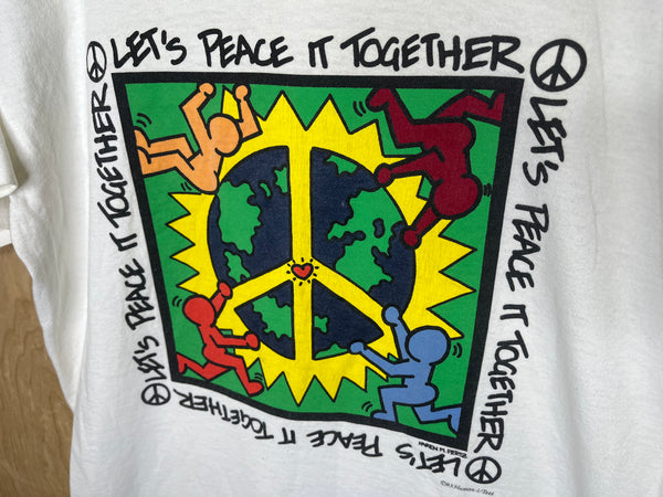 1993 Human-I-Tees “Let’s Peace It Together” - Large