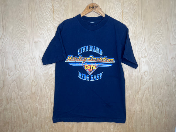 1990’s Harley Davidson Cafe “Live Hard, Ride Easy” - Medium