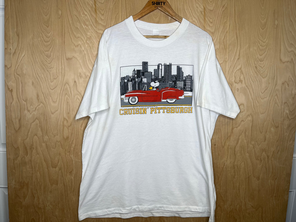 1980’s Peanuts Snoopy “Crusin’ Pittsburgh” - 2XL