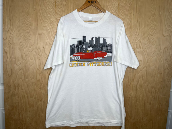 1980’s Peanuts Snoopy “Crusin’ Pittsburgh” - 2XL