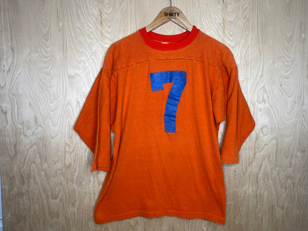 1980’s Champion “Orange, Number 7” - Large