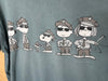 1990’s Peanuts “Cops Front and Back” - Large