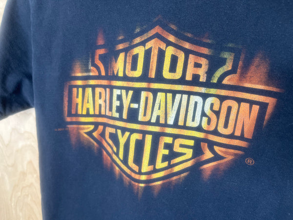 2011 Harley Davidson “Flaming Shield” - Small