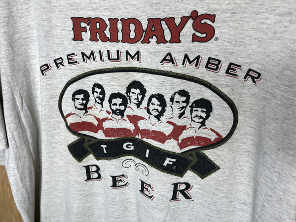 1990’s TGI Friday’s Premium Amber Ale “Brew Crew” - XL