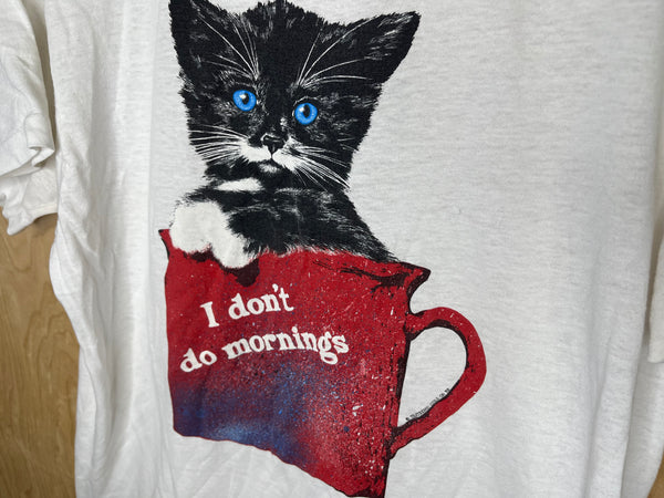 1988 I Don’t Do Mornings “Cat” - Large