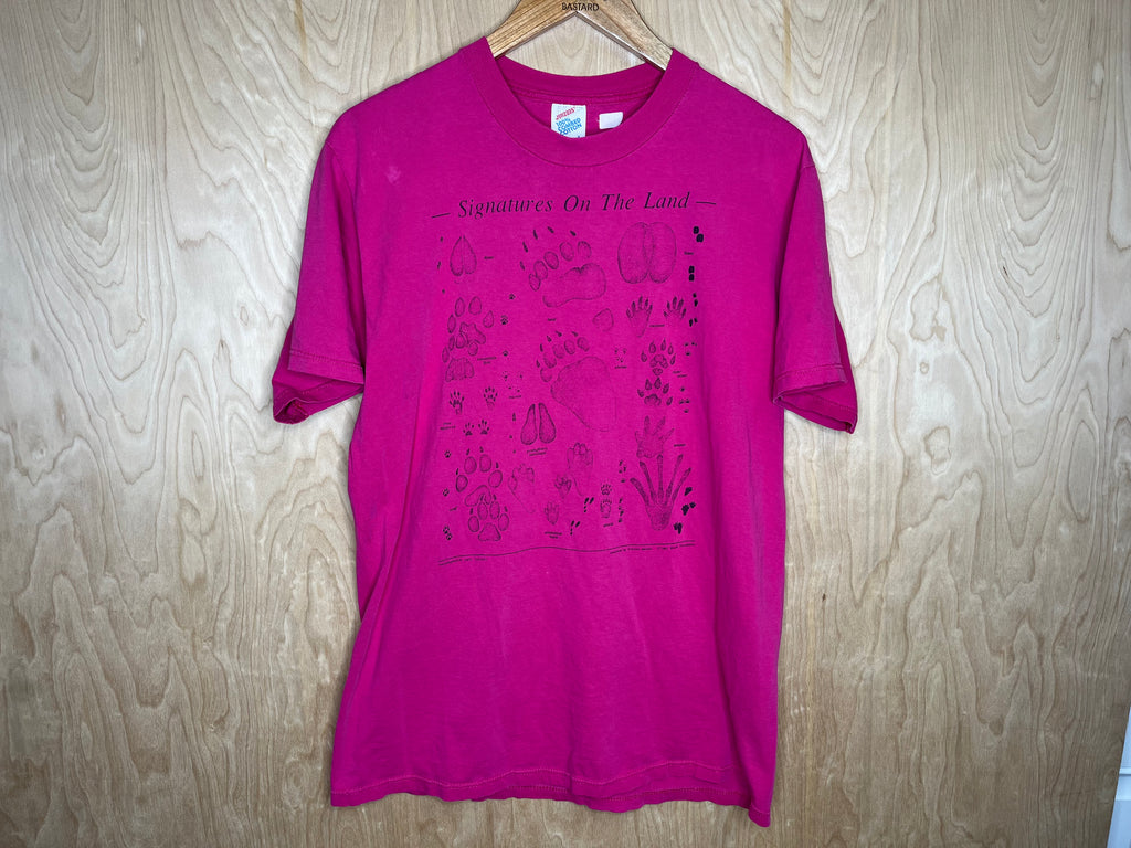1991 Signatures On The Land “Animal Tracks” - Large
