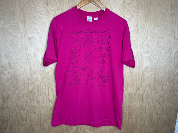 1991 Signatures On The Land “Animal Tracks” - Large