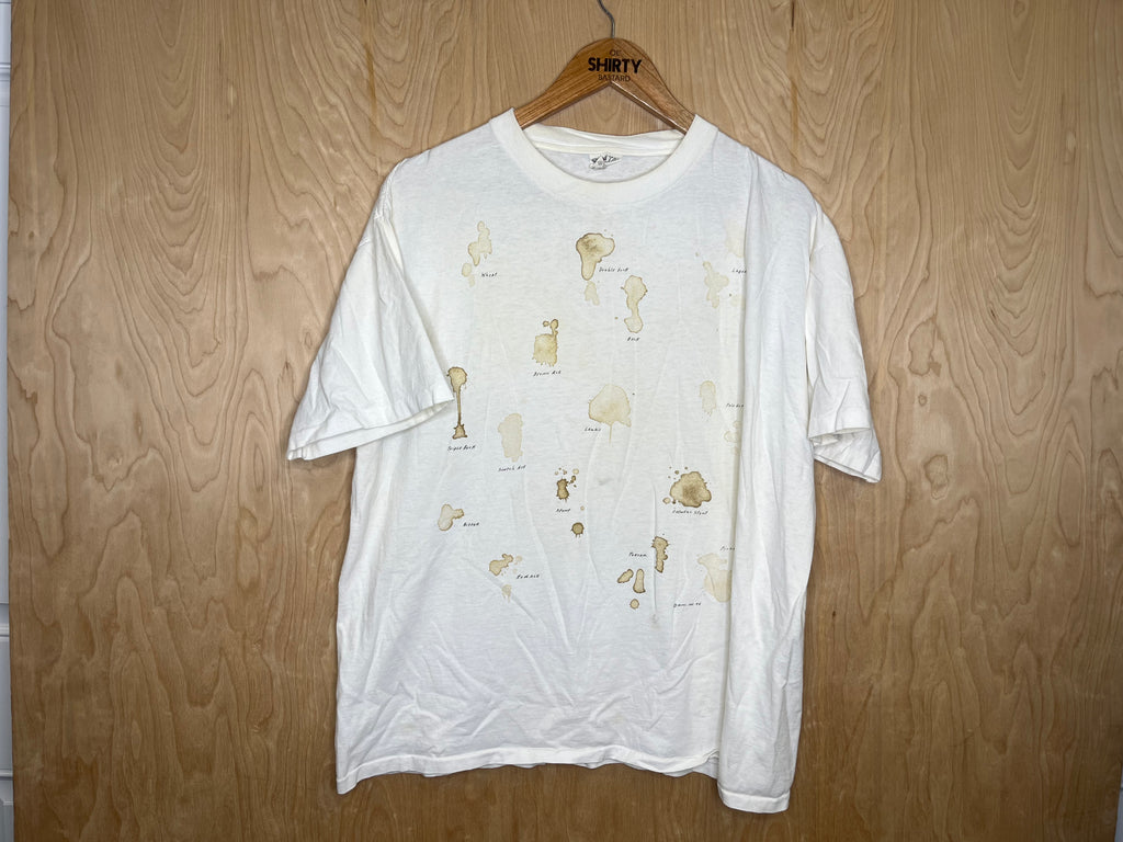 1996 Minc Beer Stains “Splatter Pattern” - XL