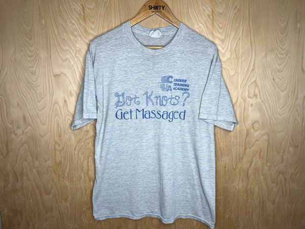 2000’s Career Training Academy “Got Knots? Get Massaged” - Large