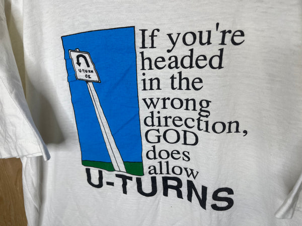 1990’s God Allows U-Turns - Large
