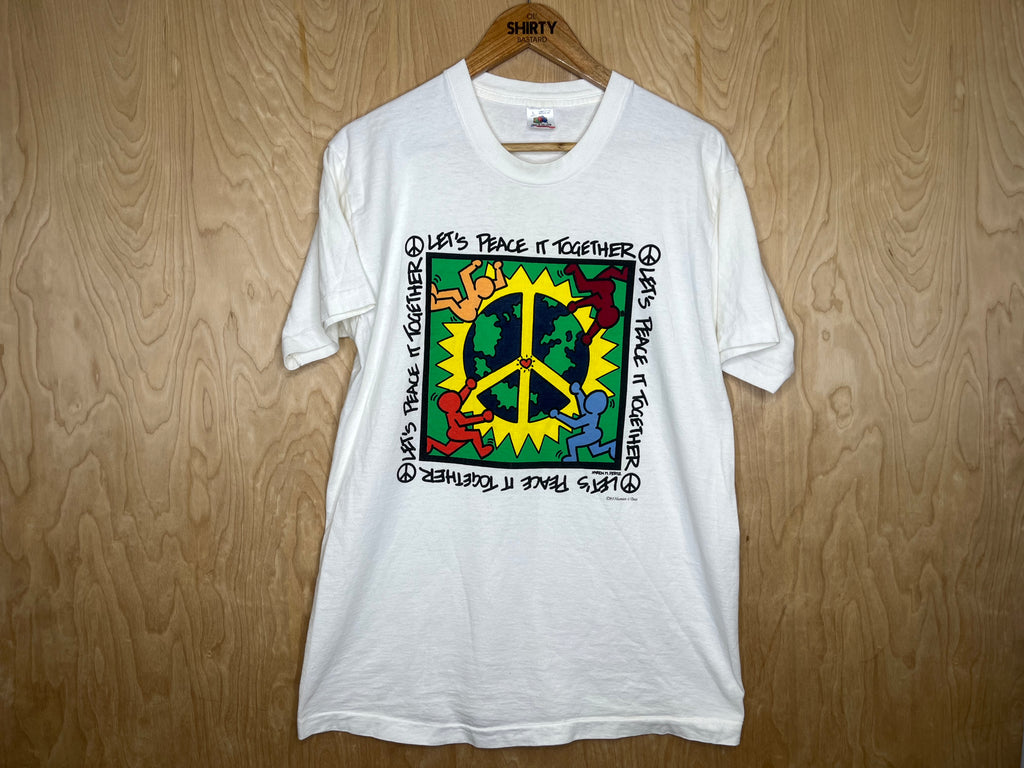 1993 Human-I-Tees “Let’s Peace It Together” - Large