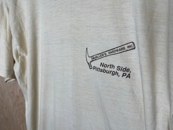 1980’s Mueller’s Hardware Inc. “North Side Pittsburgh, PA” - Large