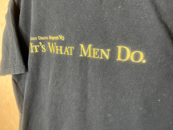 1990’s Seagram’s VO “It’s What Men Do” - XL