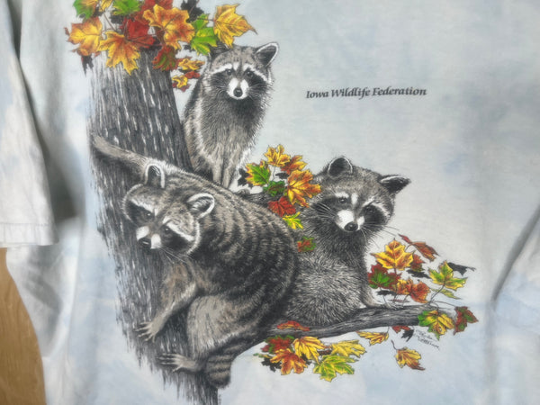 1992 Iowa Wildlife Federation “Raccoons” - XL