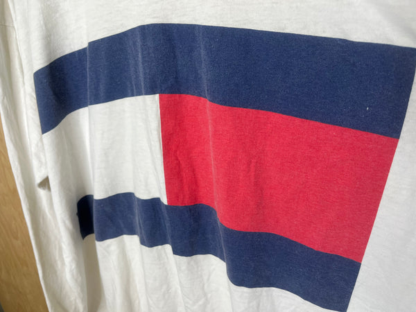 1990’s Tommy Hilfiger “Big Flag Long Sleeve” - XL