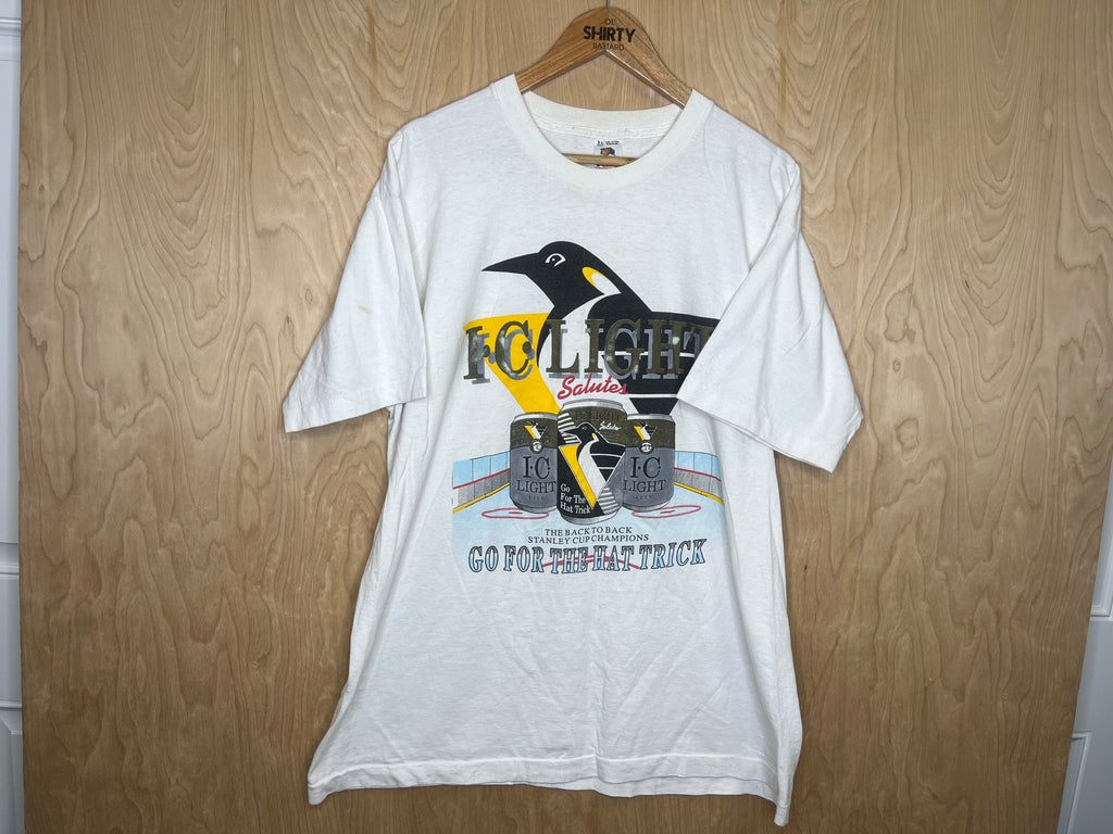1993 Pittsburgh Penguins “IC Light Salutes” - XL