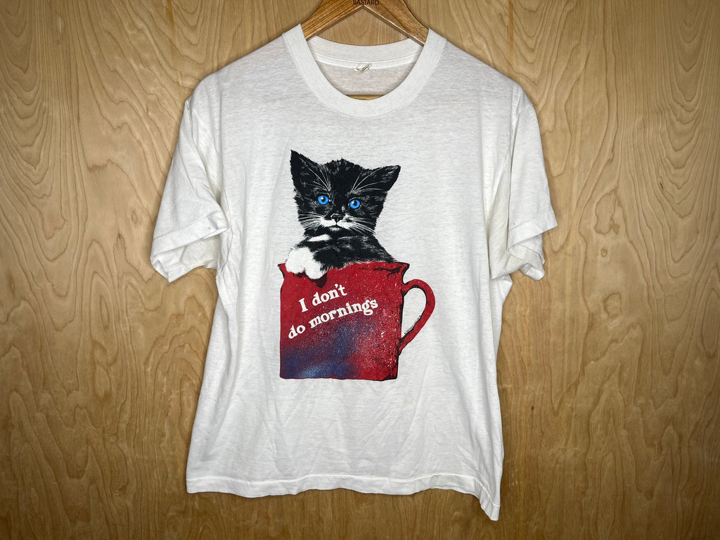 1988 I Don’t Do Mornings “Cat” - Large
