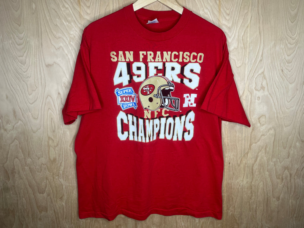 1989 San Francisco 49ers “NFC Champions” - XL
