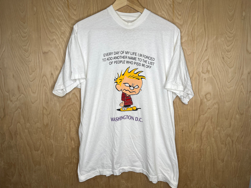 1990’s Calvin & Hobbes “People Piss Me Off” - Large