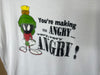1990’s Looney Tunes Marvin The Martian “You’re Making Me Angry” - XL