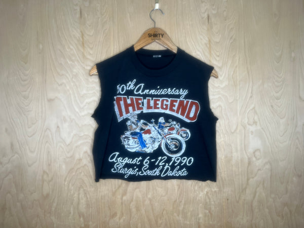 1990 Sturgis Black Hills Rally “50th Anniversary” Chopped - XS