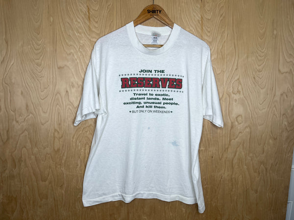 1990’s U.S. Army Reserves “Only On Weekends” - XL