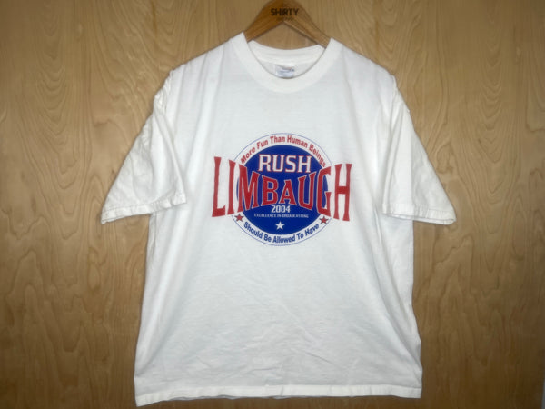 2004 Rush Limbaugh “More Fun Than Human Beings Should Be Allowed To Have” - XL