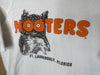 1990’s Hooters Ft. Lauderdale “Delightfully Tacky, Yet Unrefined” - Large